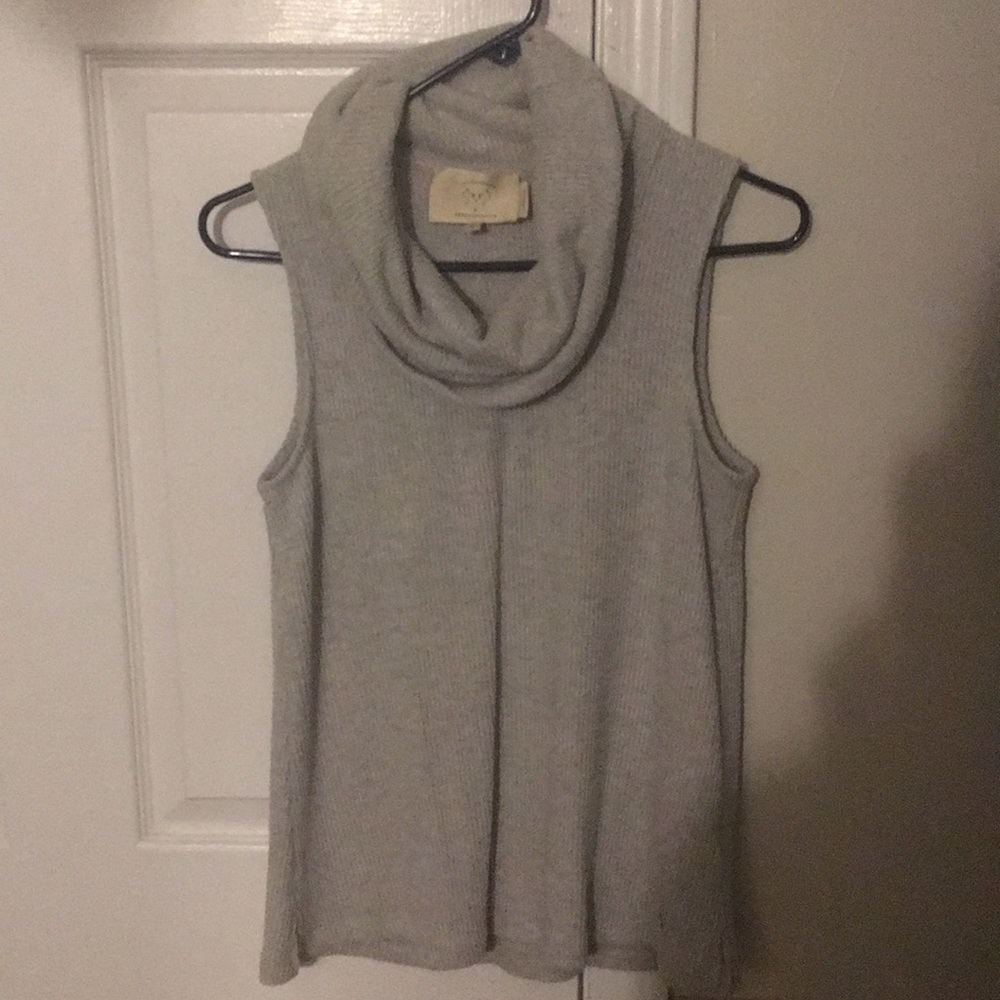 Anthropology sweater tank top